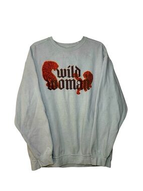 Comfort Colors Size XL Wild Woman Sweatshirt